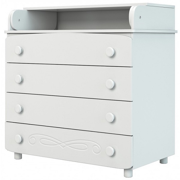 Комод пеленальный  Baby Dream Prestige 5 - белый