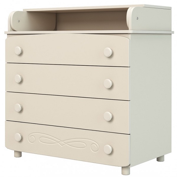 Комод пеленальный  Baby Dream Prestige 5 - ваниль