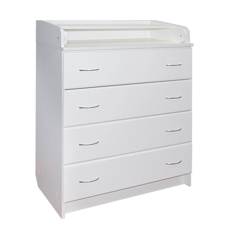 Комод пеленальный Бамбини 01 - белый