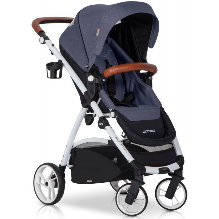 Детская прогулочная коляска EasyGo Optimo - denim