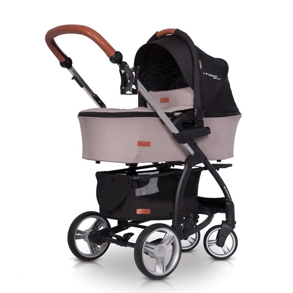 Детская универсальная коляска EasyGo Virage Ecco 2 в 1 - sand