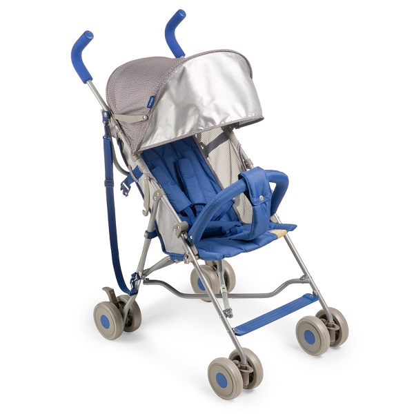 Детская прогулочная коляска Happy Baby Twiggy - blue