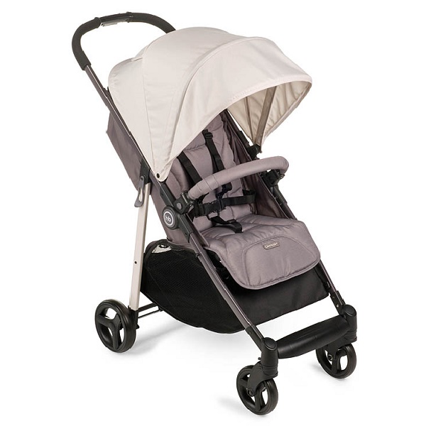Детская прогулочная коляска Happy Baby Crossby - white