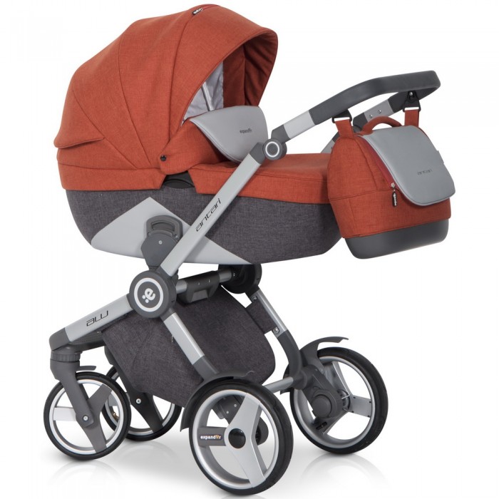 Детская универсальная коляска Riko Antari 2 в 1 - 02 copper