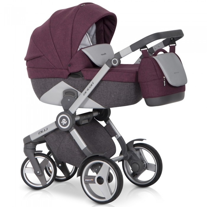Детская универсальная коляска Riko Antari 2 в 1 - 03 purple