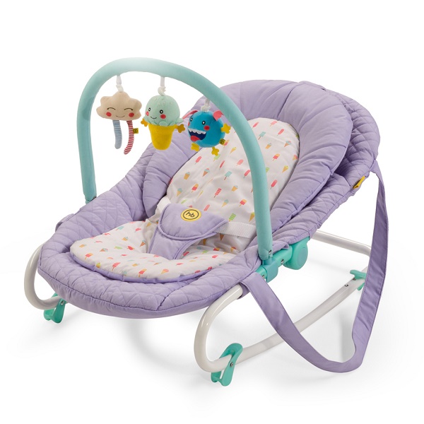 Детский шезлонг Happy Baby Nesty - violet