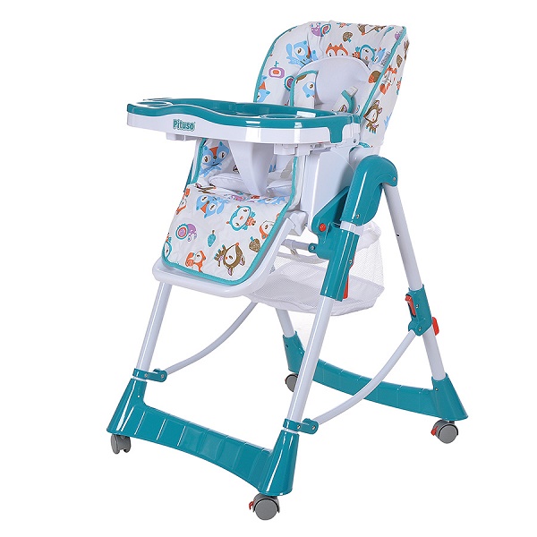 Детский стульчик для кормления Pituso Nino - chimpmunks