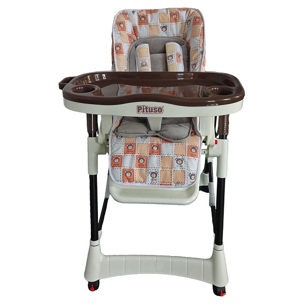 Детский стульчик для кормления Pituso Nino - brown bear