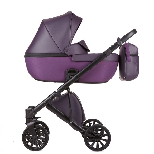 Детская универсальная коляска Anex Cross 2 в 1 - CR09 dark plum