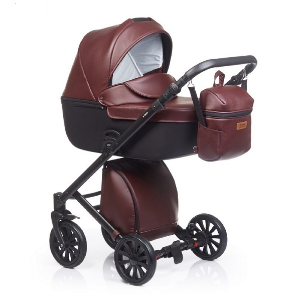 Детская универсальная коляска Anex Cross 3 в 1 - marsala