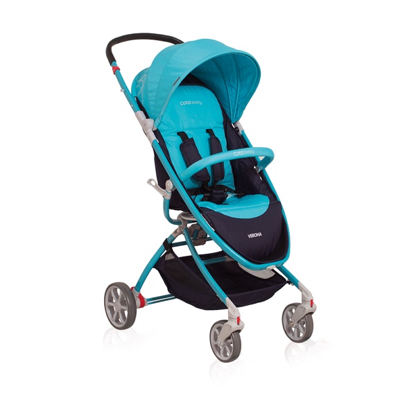 Прогулочная коляска Coto Baby Verona - бирюзовая