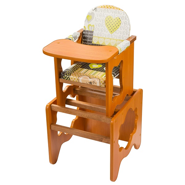 Детский стульчик для кормления ПМДК Премьер - сердце