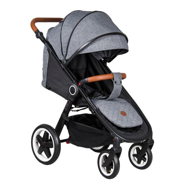 Детская прогулочная коляска Coletto Joggy - графит на черной раме