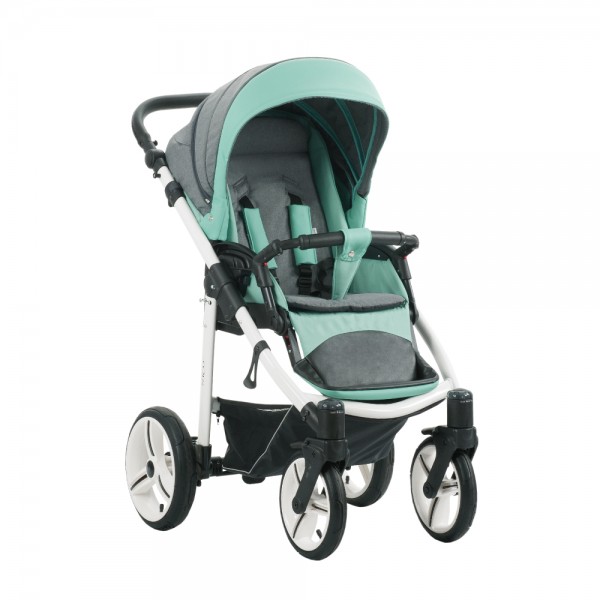 Детская прогулочная коляска Bebetto Nico эко-кожа+ткань - SL-251
