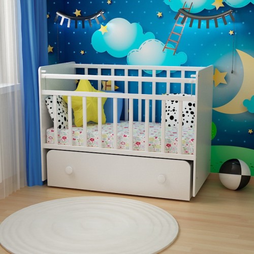 Детская кроватка ФА-М Дарья - белый