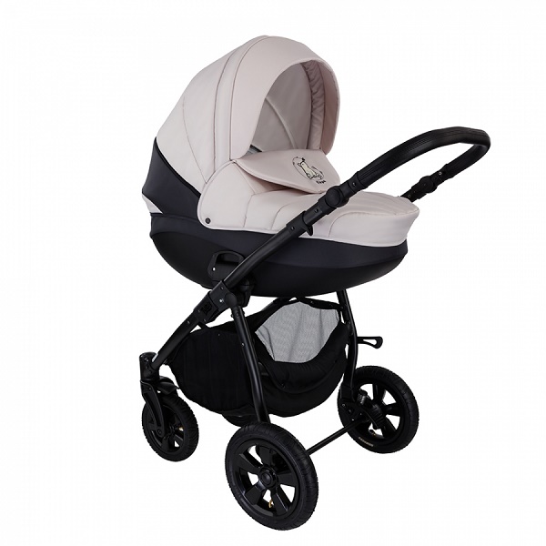 Детская универсальная коляска Tutis Tapu-Tapu 3 в 1 - светло серый/графит