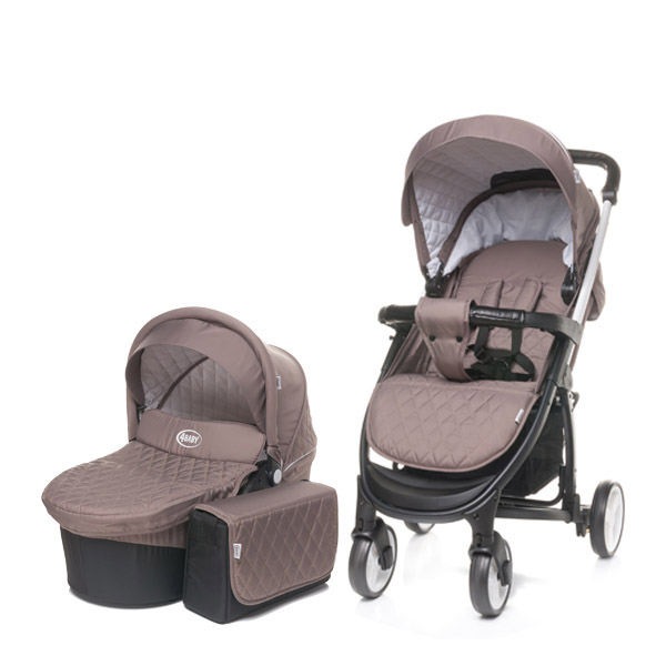 Детская универсальная коляска 4Baby Atomic 2017 2 в 1 - brown