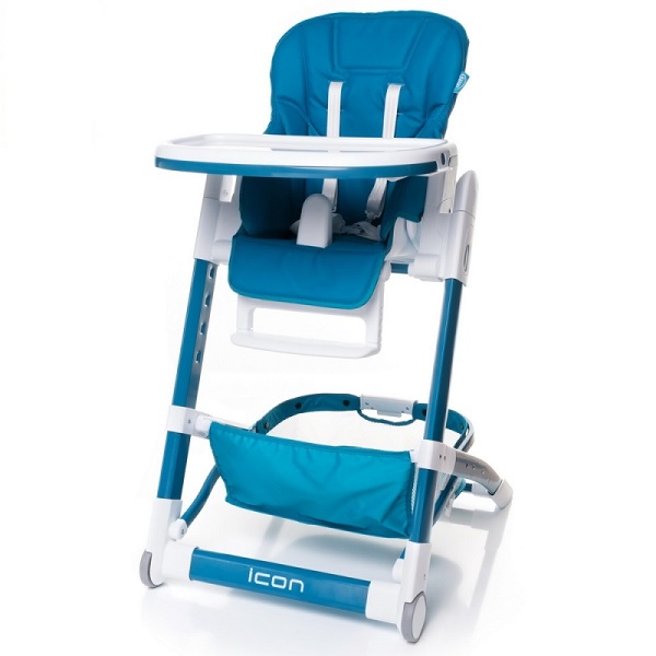 Детский стульчик для кормления 4Baby ICON - navy blue