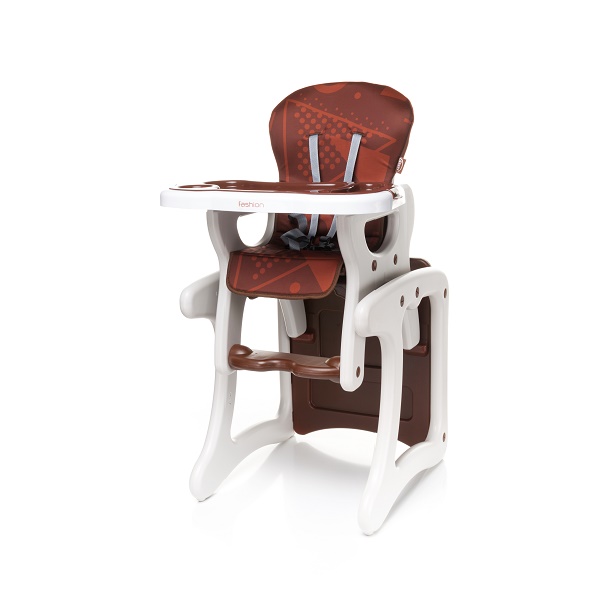 Детский стульчик для кормления 4Baby Fashion - brown