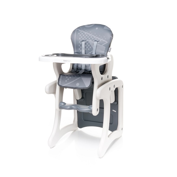 Детский стульчик для кормления 4Baby Fashion - grey