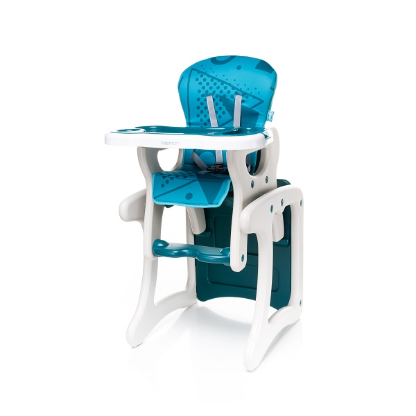 Детский стульчик для кормления 4Baby Fashion - turkus