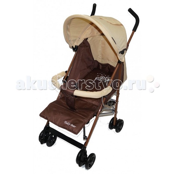 Детская прогулочная коляска Мишутка SL 102 - бежевая