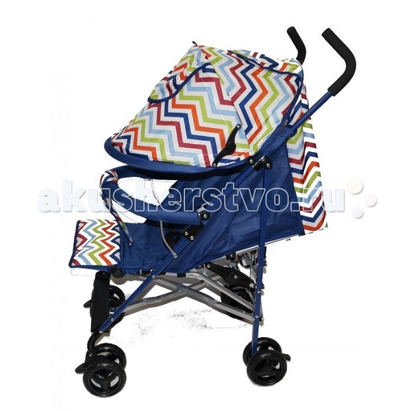 Детская прогулочная коляска Мишутка SL 102 - синяя