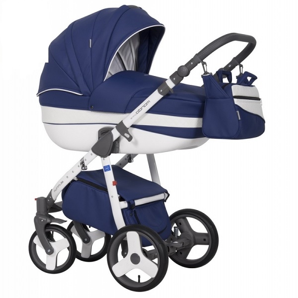 Детская универсальная коляска Riko Mondo Prime 2 в 1 - 04 denim