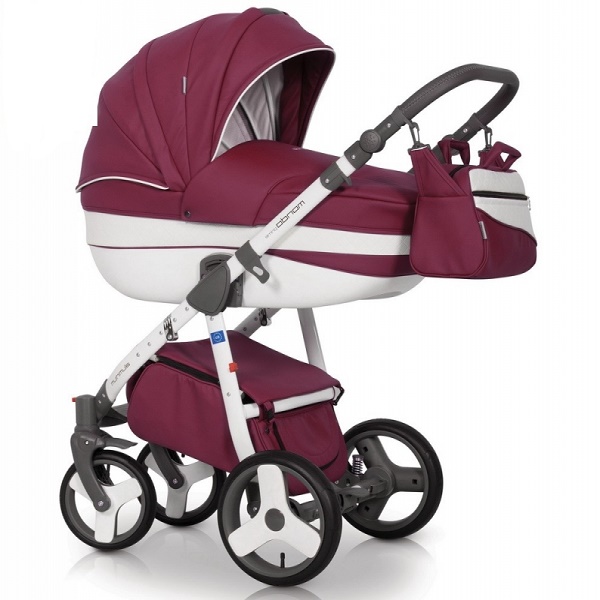 Детская универсальная коляска Riko Mondo Prime 3 в 1 - 05 purple