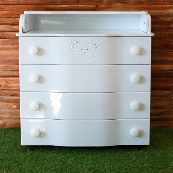 Комод пеленальный Miracolo Paola - white