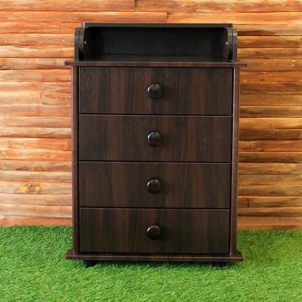 Комод пеленальный Miracolo Lilia - mahagony