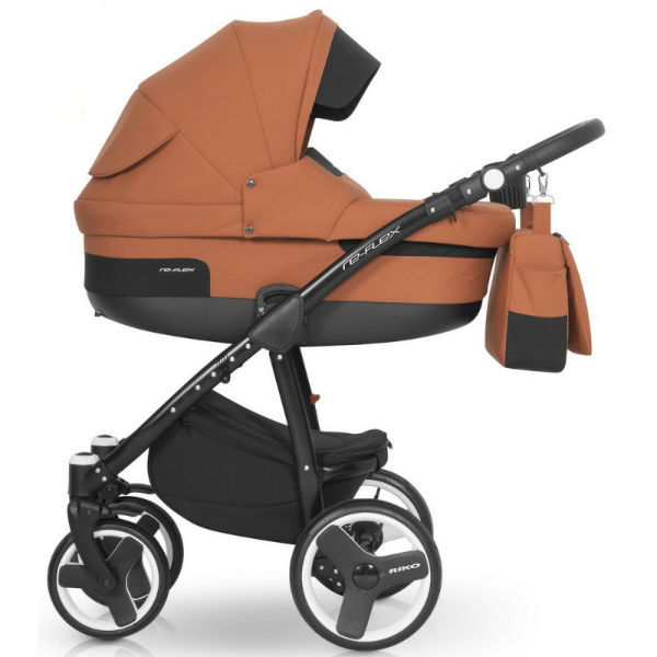 Детская универсальная коляска Riko Re-Flex 2 в 1 - copper