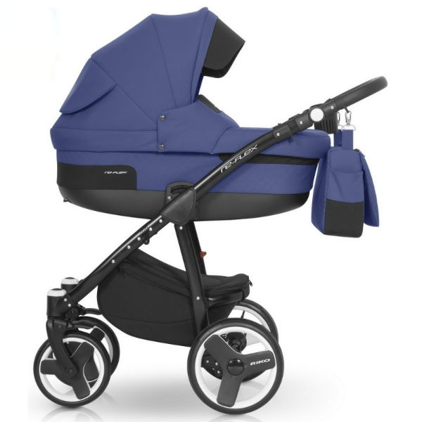 Детская универсальная коляска Riko Re-Flex 2 в 1 - sapphire