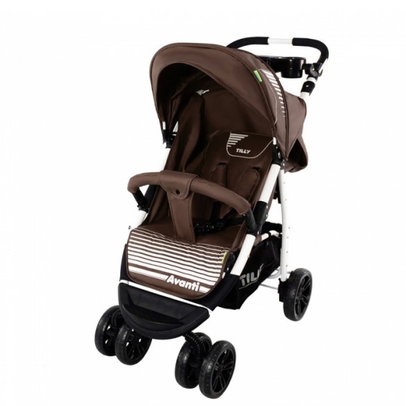 Детская прогулочная коляска Baby Tilly Avanti - beige