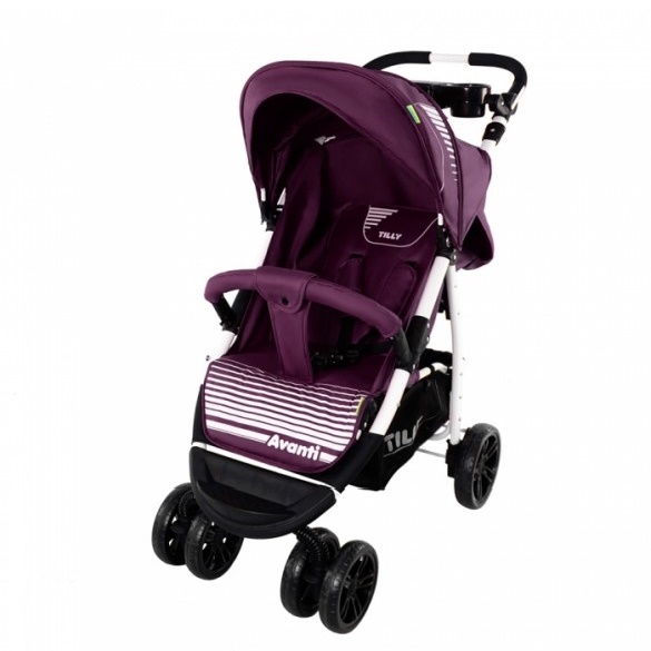 Детская прогулочная коляска Baby Tilly Avanti - purple