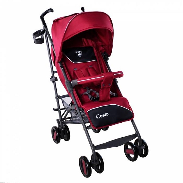 Детская прогулочная коляска Carello Costa - red