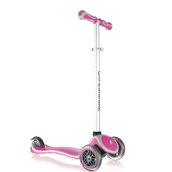 Трехколесный самокат Globber My Free Fixed - розовый