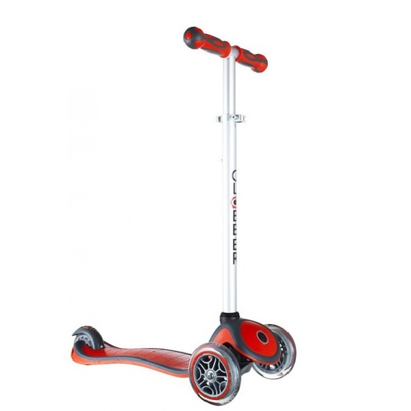 Трехколесный самокат Globber My Free Fixed - красный