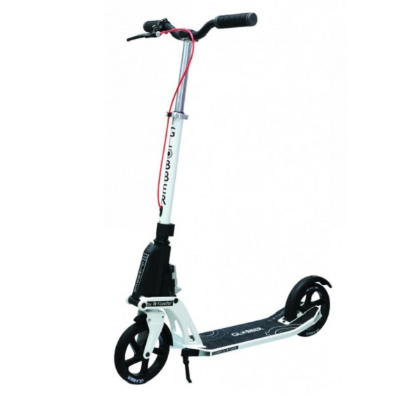 Двухколесный самокат Globber My Too - белый