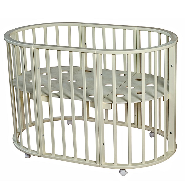 Детская кроватка Мой Малыш Николь - слоновая кость