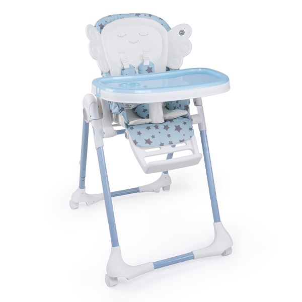 Стульчик для кормления Happy Baby Wingy - blue