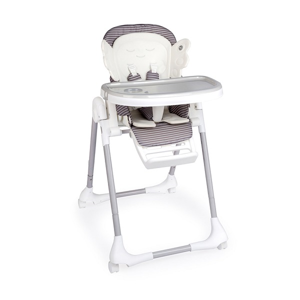Стульчик для кормления Happy Baby Wingy - grey