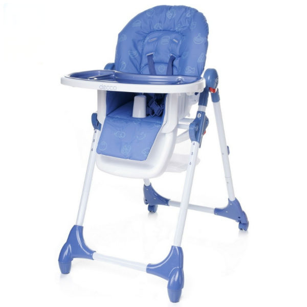 Стульчик для кормления 4Baby Decco - blue