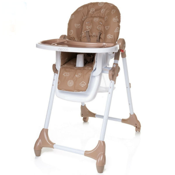 Стульчик для кормления 4Baby Decco - brown