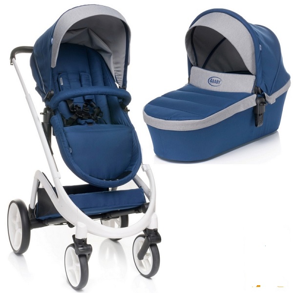 Детская универсальная коляска 4Baby Cosmo 2 в 1 - navy blue