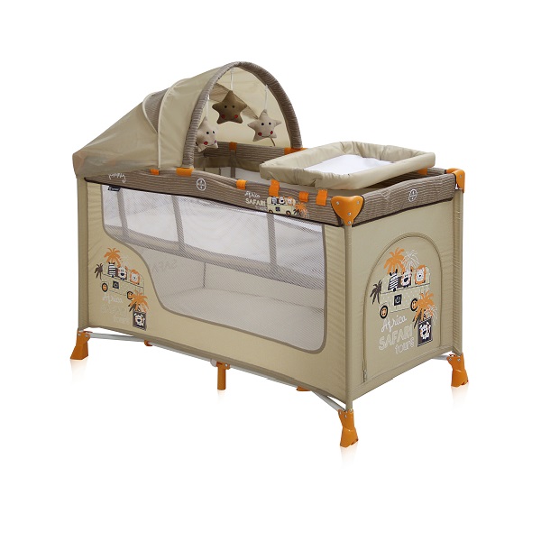 Манеж-кровать Lorelli Nanny 2 Plus - beige