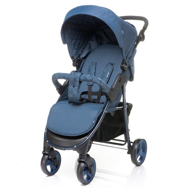 Прогулочная коляска 4Baby Rapid Unique - blue 2019