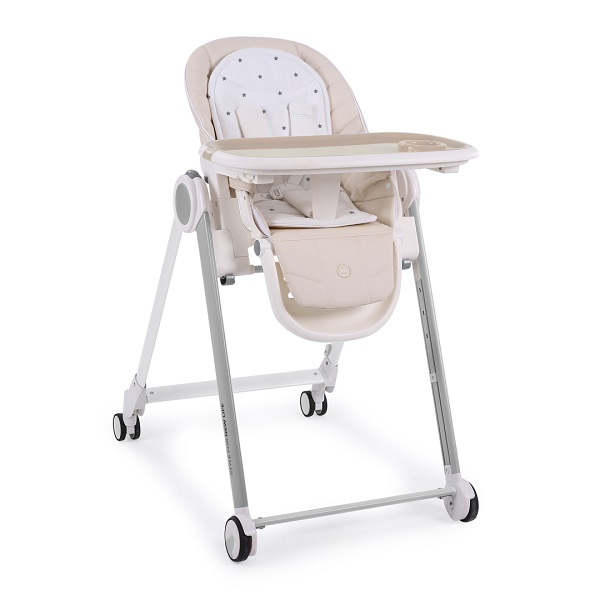 Стульчик для кормления Happy Baby Berny - beige stars