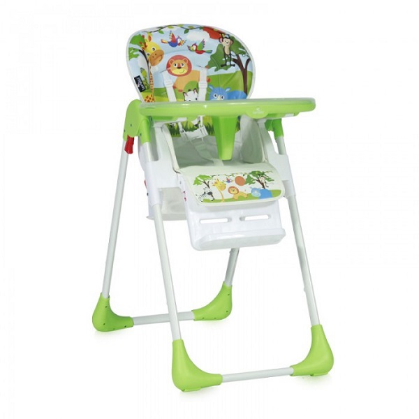 Детский стульчик для кормления Lorelli Tutti Frutti - green jungle