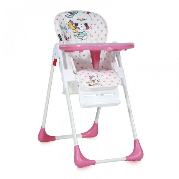Детский стульчик для кормления Lorelli Tutti Frutti - pink rabbit